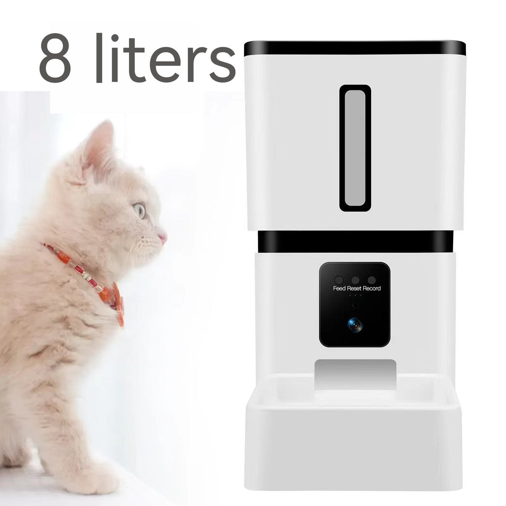 8L Smart WiFi Cat Feeder – Automatic Portion Control