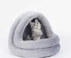 Indoor Cat House Bed – Cozy Nest for Kittens & Small Dogs
