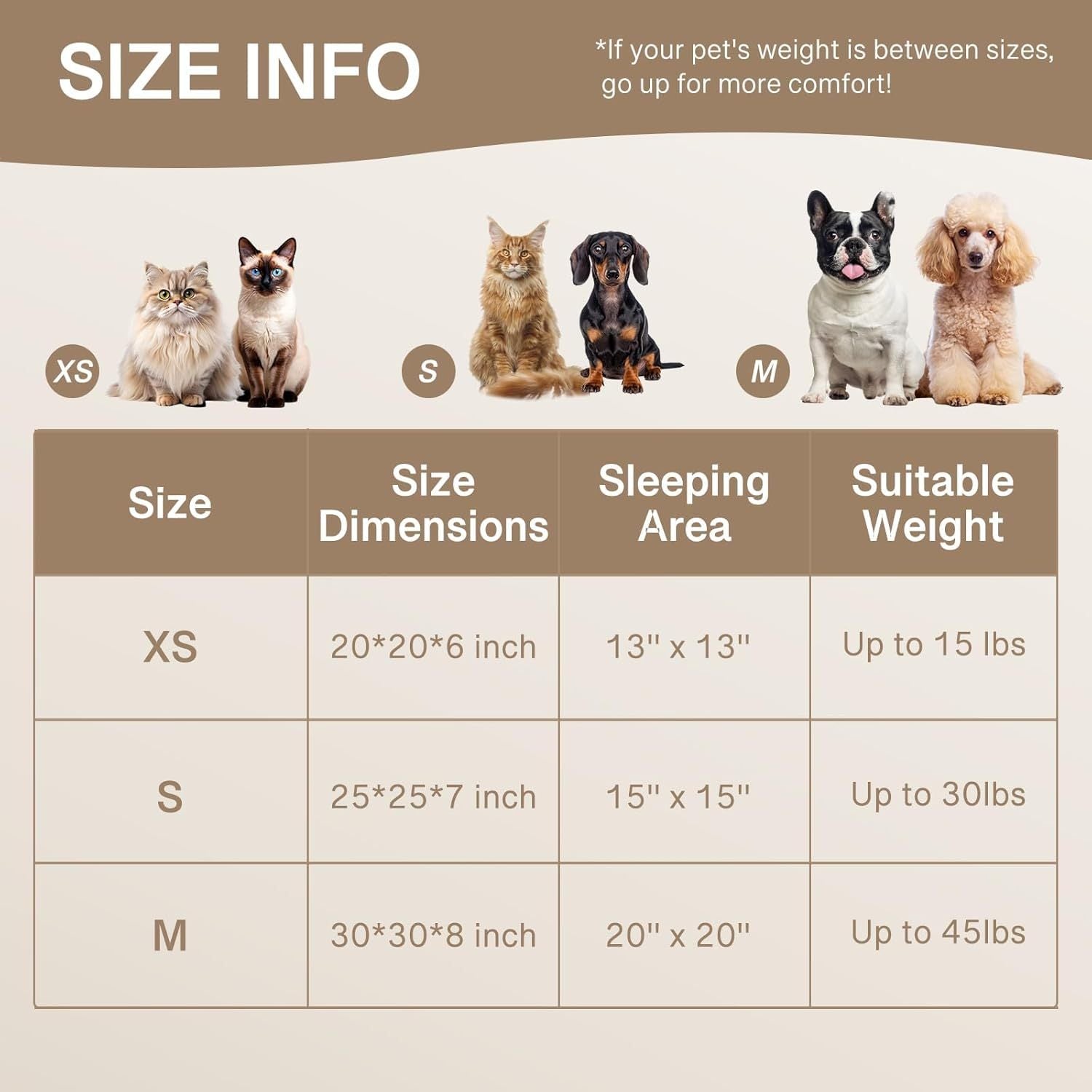 Fluffy Indoor Calming Bed for Cats & Puppies