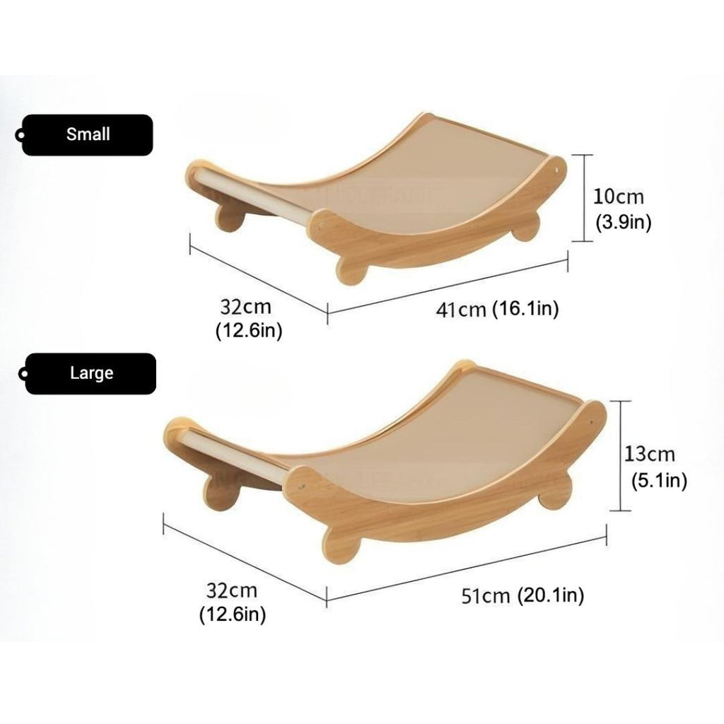 U-Shaped Cat Bed – Cozy Scratching & Lying Spot