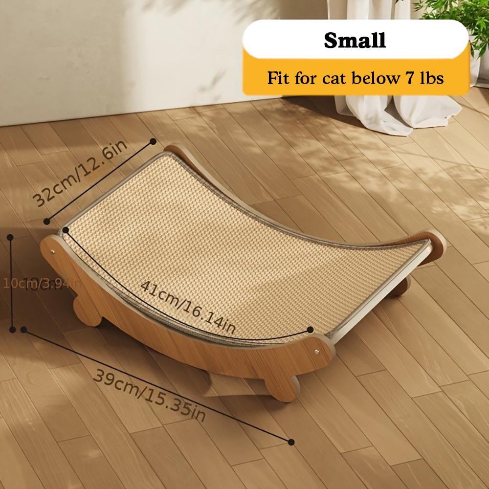 U-Shaped Cat Bed – Cozy Scratching & Lying Spot