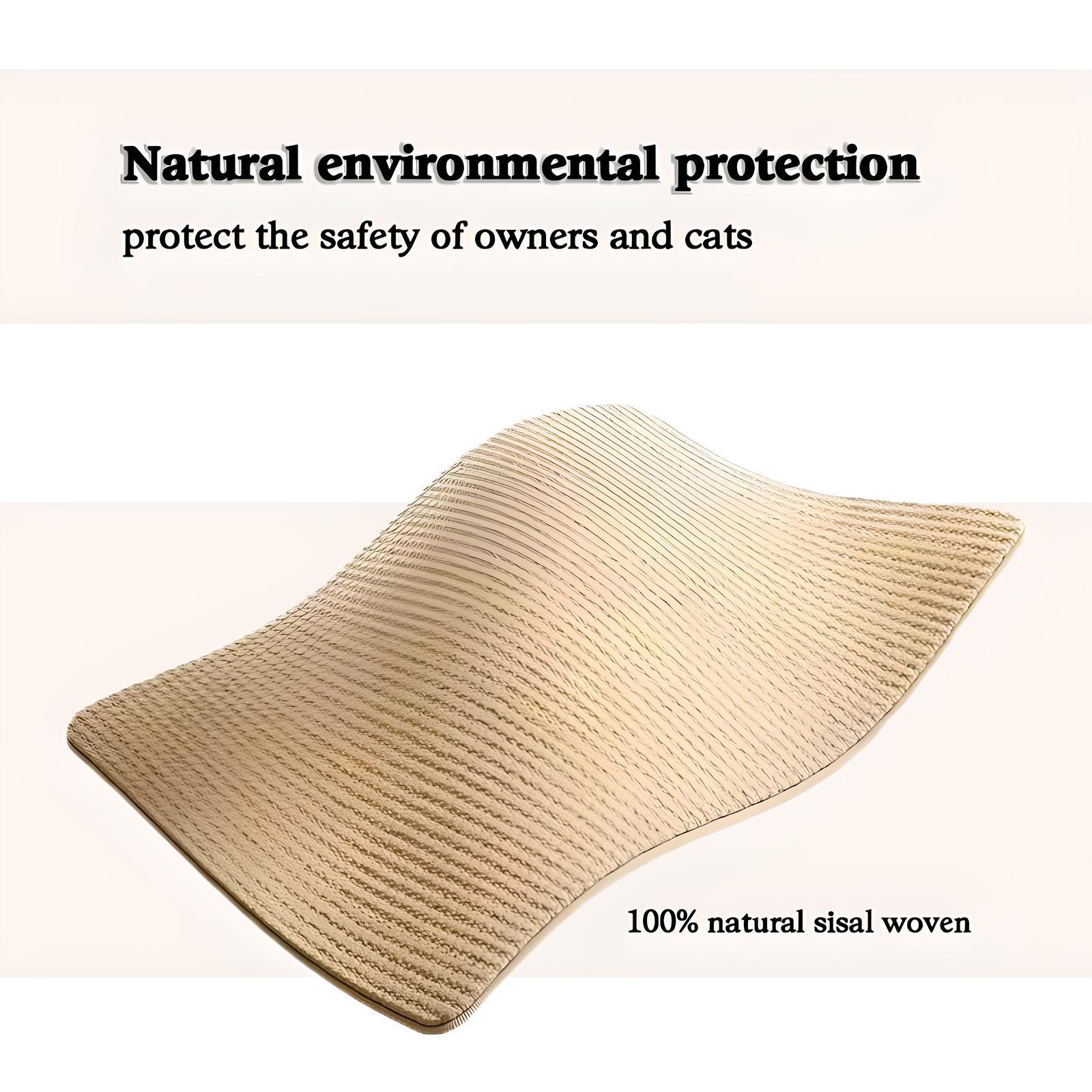 U-Shaped Cat Bed – Cozy Scratching & Lying Spot