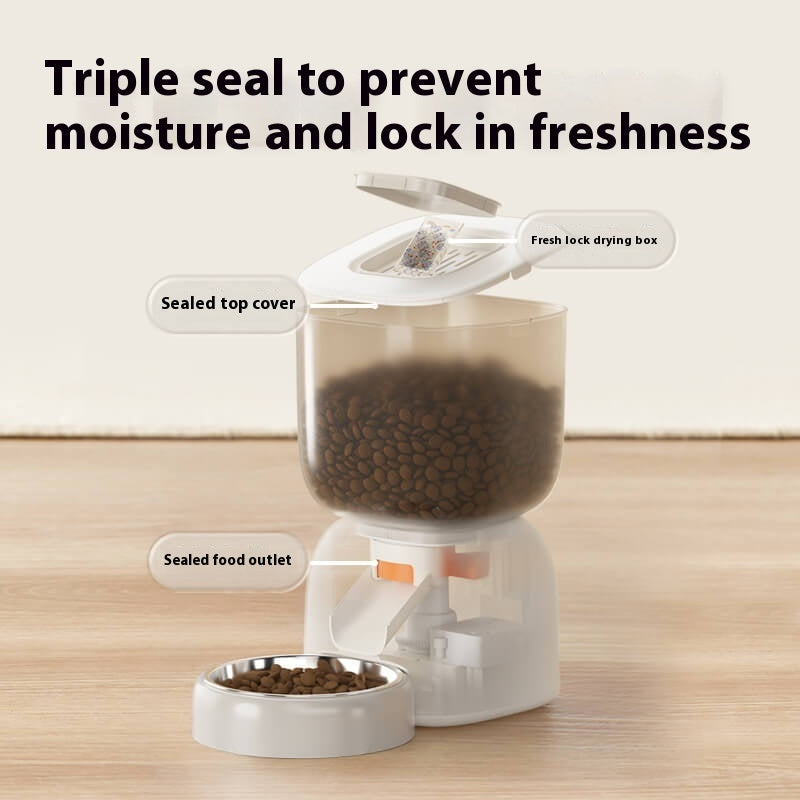 3L Smart Pet Feeder – Automatic Cat & Dog Food Dispenser